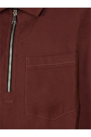 Polo shirt bordeaux YES LONDON | XCM7248BORDEAUX